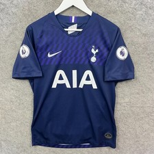 Tottenham Hotspur Mens Medium Blue Nike Away Jersey Kit Ndombele 28 2019/2020