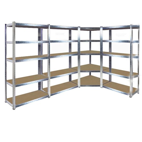 Corner racking garage shelving - racking,