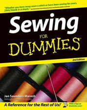 Sewing For Dummies, Saunders Maresh, Jan