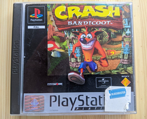 Crash bandicoot ps1 - crash, pal