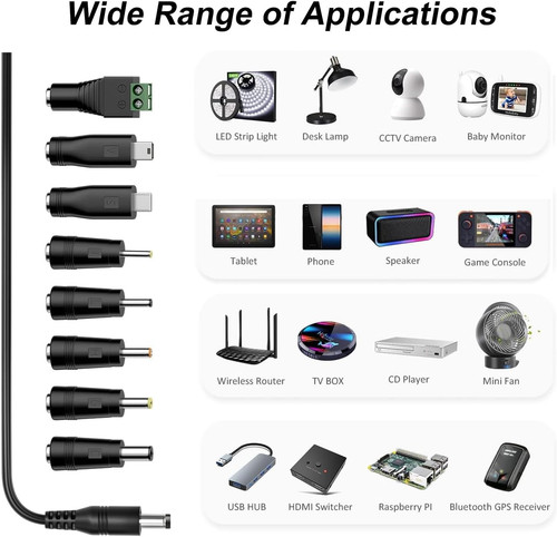 Power supply ac adapter - 2a,