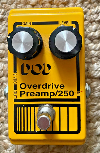 Dod 250 overdrive - 250, preamp