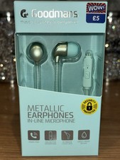 Goodmans Metallic Earphones