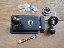 Vintage retro POLISHED BLACK