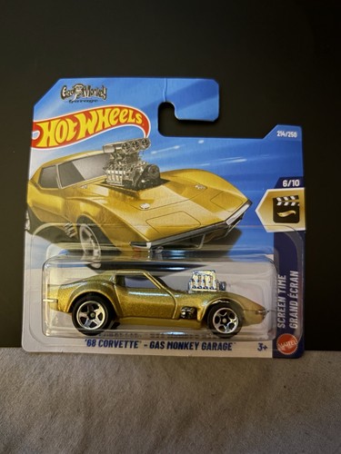 Hot wheels corvette - wheels, 68