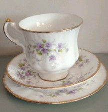 Paragon Malandi Floral Tea Cup Saucer Plate/ Trio