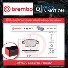 Brake Pads Set Rear P59057