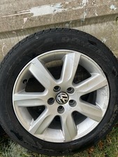5x100/15 Inch Volkswagen Polo Alloys Tyres Plenty Of Wear As Shown (185/60/15)
