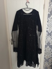 Black Frock With Lining 