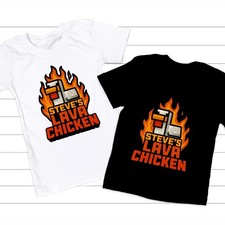 Kids Boys Girls Steve's Lava