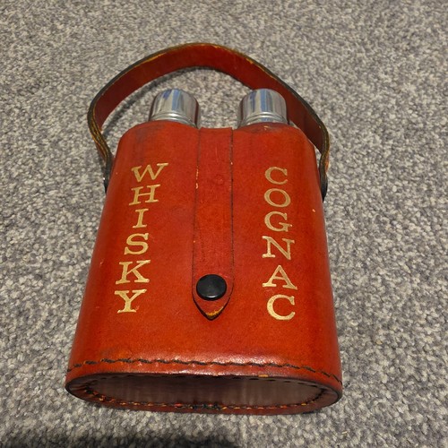 Vintage double flask - vintage, in