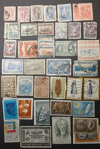 Greece used stamps - 35, from