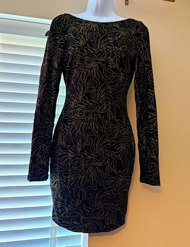 Black velvet gold beaded - black,