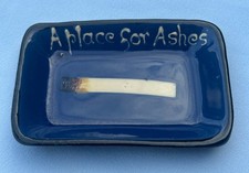 Longpark Pottery Torquay A Place For Ashes Novelty Ashtray