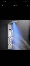 Stainless steel shower panel - steel,