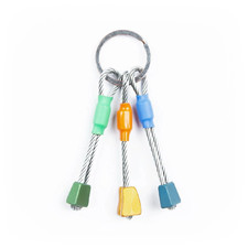 Climbing keychain nut - climbing,