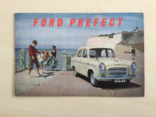 Ford prefect brochure vgc - brochure,