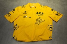 Bradley Wiggins Signed TDF 2012 Yellow Jersey Team Sky PROOF AFTAL COA
