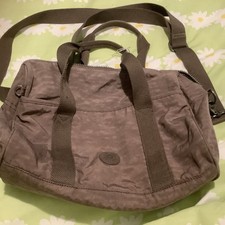 Kipling Light Brown Tote/shoulder/crossbody Bag (removable Strap ) No Monkey Med