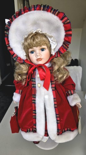 Porcelain doll bonnie - "bonnie", (497)