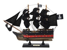 Wooden Captain Kidds Black