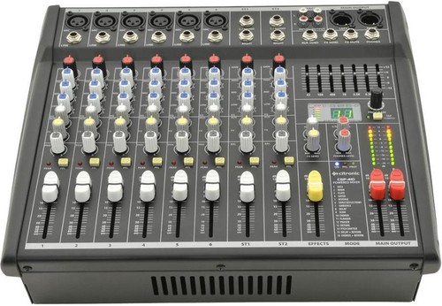400w channel powered mixer - powered,