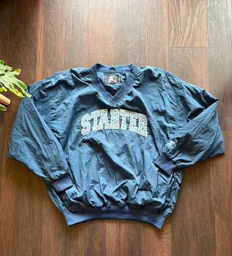 Vintage starter nylon pullover - starter,