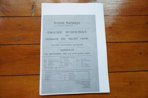 Sept 1965 fascimilie engine - fascimilie,