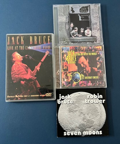 Jack bruce dvd lot robin - cd, +