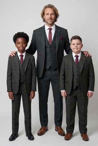 Men boys wool tweed - boys,
