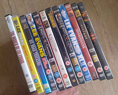 Dvd bundle job - lot:, evans