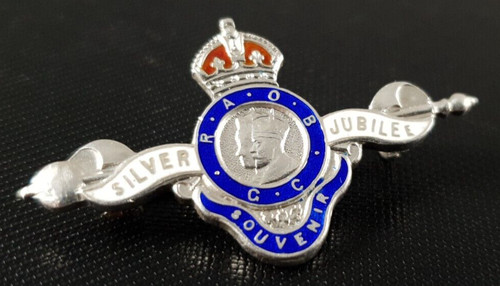 Raob sterling silver enamel - silver,