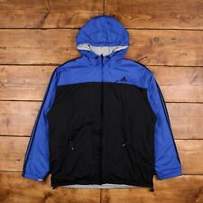 Vintage adidas Outdoor Jacket L Hooded Reversible Black