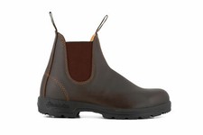 Blundstone 550 Mens Walnut Brown Leather Dress Chelsea Ankle Boots