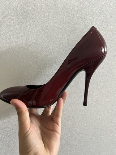 Women vintage burgundy high - vintage,