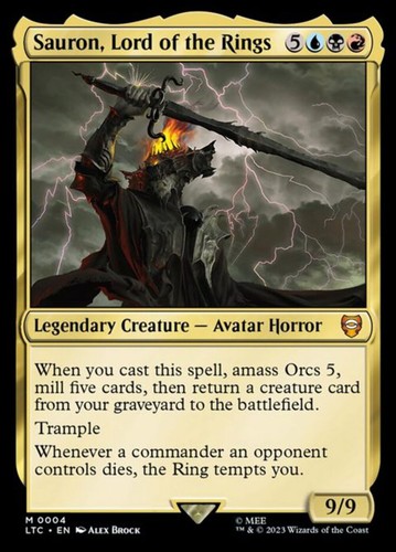 Sauron lord the - the, (4)