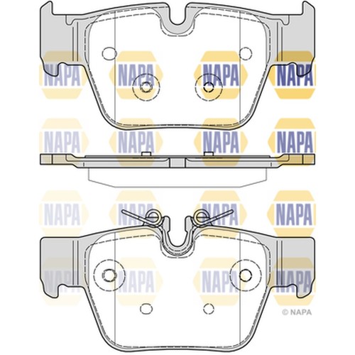 Brake pads set for bmw - brake, 1