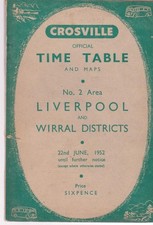 CROSVILLE BUS TIMETABLE BOOK