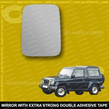 For Daihatsu Fourtrak wing mirror glass 84-02 Left Passenger side Spherical