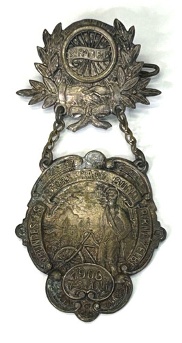 1906 german medal - german,
