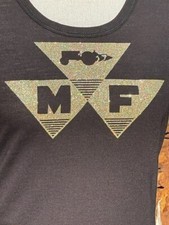 WOMEN'S RACERBACK TRACTOR * MASSEY FERGUSON * SPARKLE * Medium