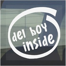 1 x Stickers Del Boy Inside