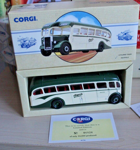 Corgi leyland tiger coach - corgi,