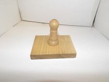 Palm gavel in beech hand made