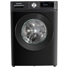 electriQ 8kg 1400rpm Washing Machine - Black eQMWM8KGFLBLK