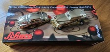 Schuco Piccolo Set Jaguar MK II Rolls Royce Silver Cloud Gold Color Christmas  2