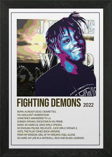 Juice wrld fighting - fighting, demons