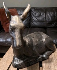 BIG Faux bronze Deer garden