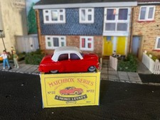 Lesney "Matchbox" 1-75 Series No22A Vauxhall Cresta 1955 Model, 1956 VGC Boxed