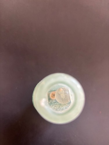 Antique codd soda bottle - , clear